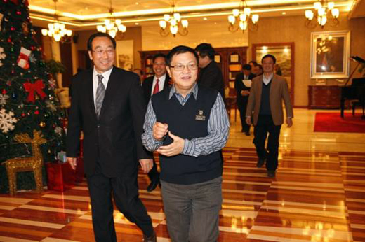 民生金融租賃舉辦增資擴股成功的慶祝酒會　